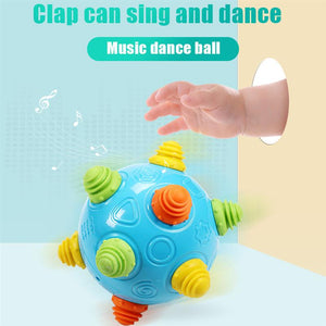 NEWBORN BABY KIDS MUSIC SHAKE DANCING FREE BOUNCING BALL TOY