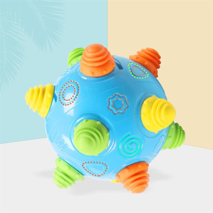 NEWBORN BABY KIDS MUSIC SHAKE DANCING FREE BOUNCING BALL TOY